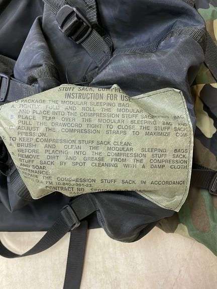 Military Bag Modular Sleep System (Improved ACU), USGI: US
