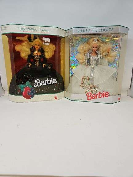 1991 & 1992 Happy Holidays Barbie Special Edition