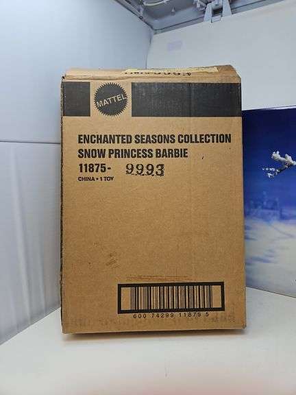 Snow Princess Barbie Enchanted Seasons Collection Limited Edition