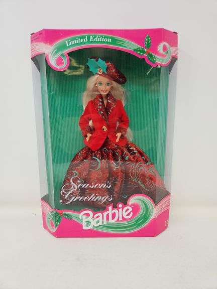 1994 Season's Greetings Barbie Limited Edition