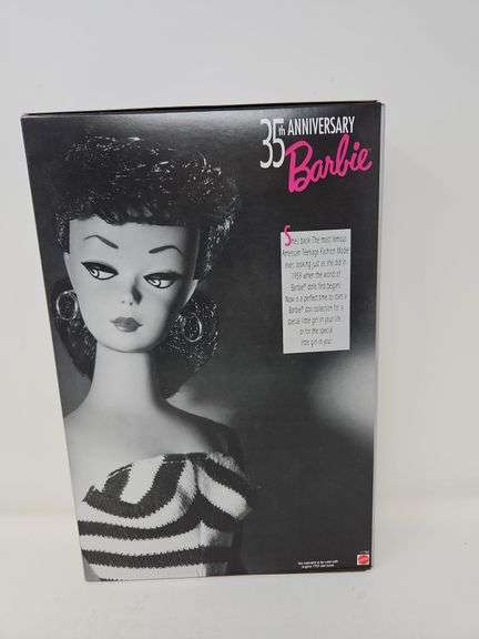 Original 1959 Barbie Doll & Package 35th Anniversary