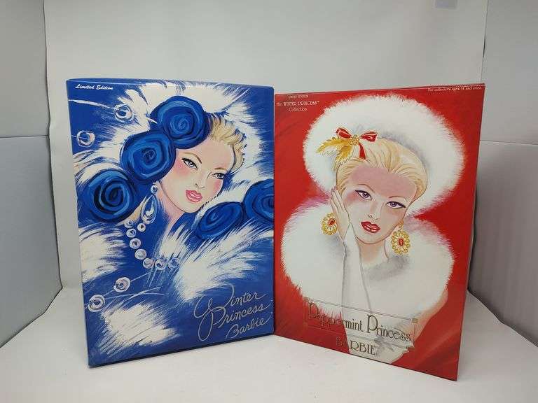 Winter Princess & Peppermint Princess Barbie