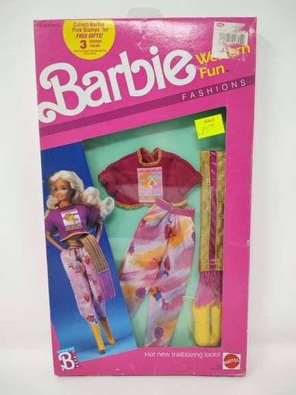 Western Fun Barbie Fashions 9954
