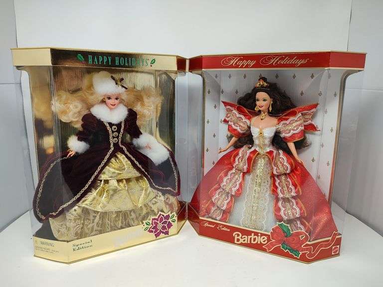 1996 & 1997 Holiday Barbies