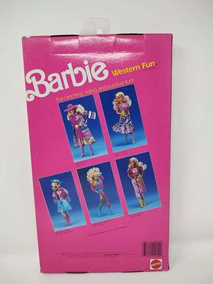 Western Fun Barbie Fashions 9954