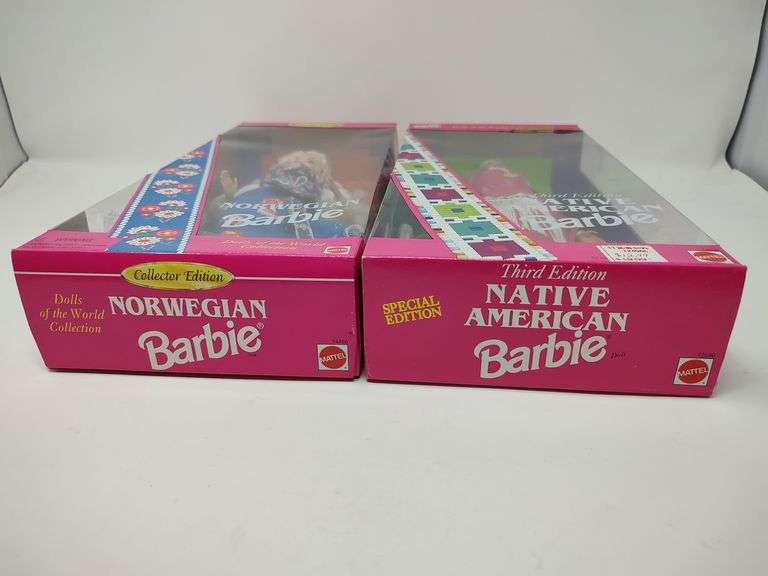 Norwegian & 3rd Edition Native American Barbie