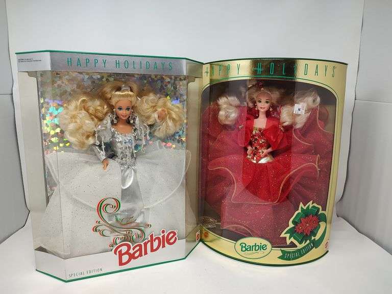 1992 & 1993 Holiday Barbies