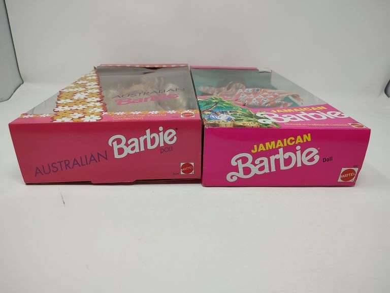 Australian & Jamaican Barbie, Dolls of the World