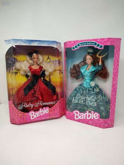 Ruby Romance & Emerald Elegance Barbie