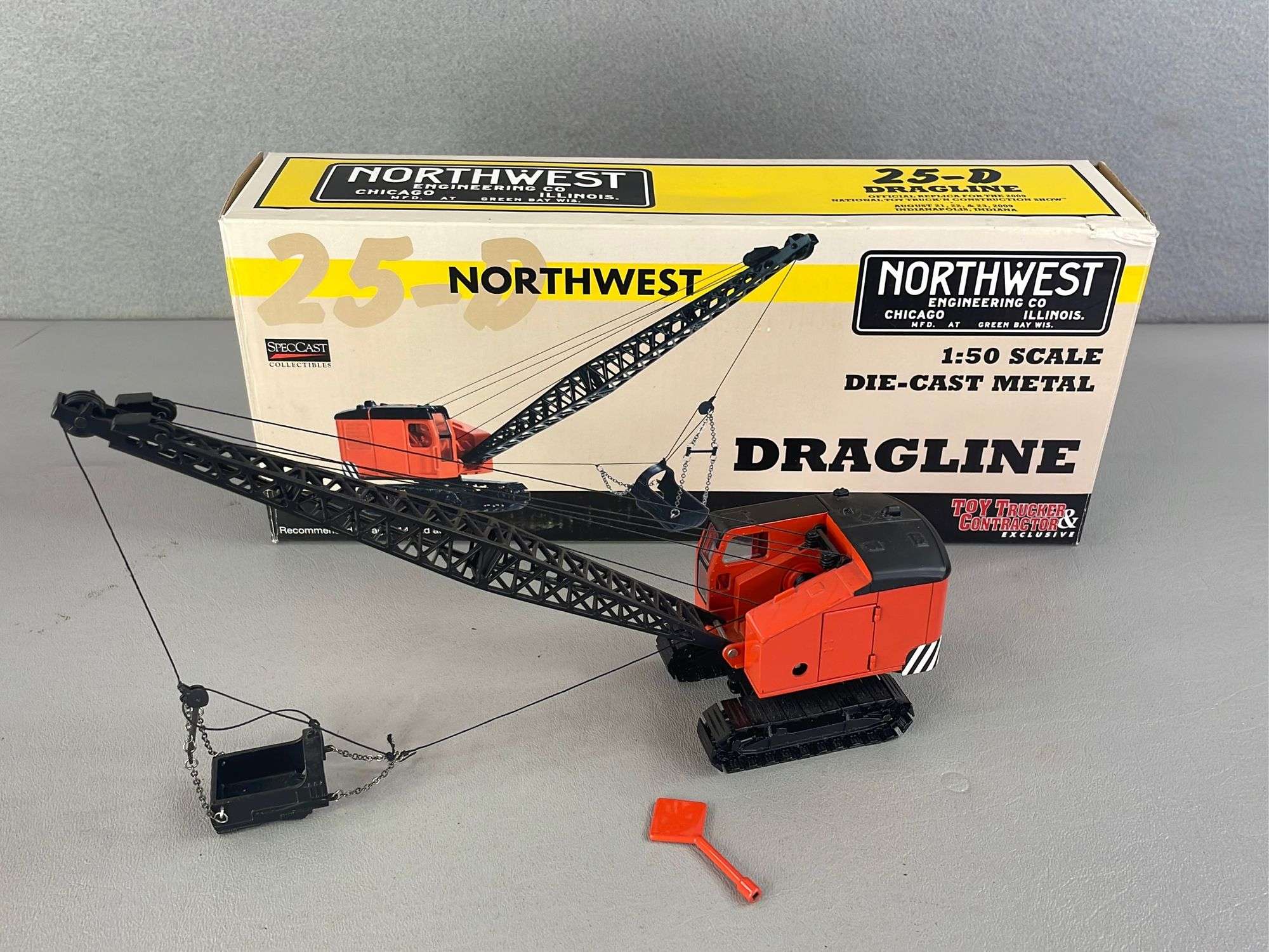 Northwest Engineering Co. 25-D Dragline, 1/50 Scale - United Edge