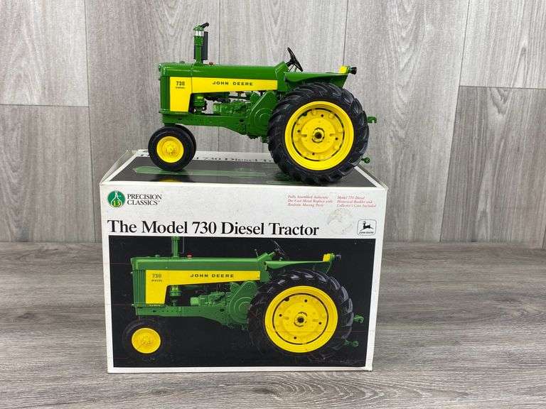 John Deere 730 Diesel Tractor, Precision Classic 13, 1/16