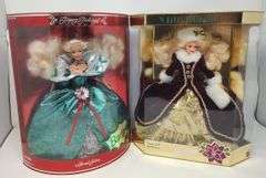 1995 & 1996 Happy Holidays Barbie