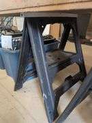 2 Plastic Sawhorses