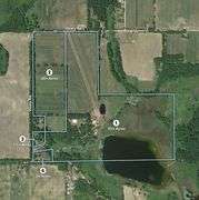 Tract 1: 93+/- Ac., House, Hangar & Runway