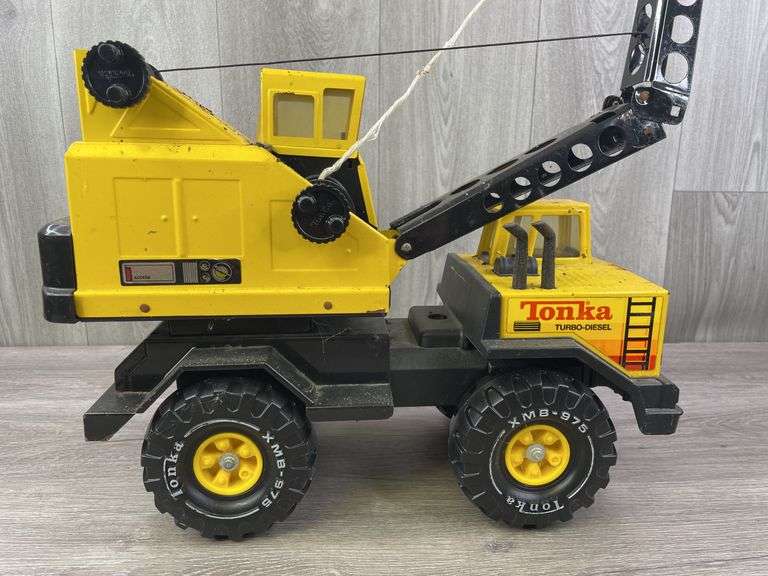 Tonka Turbo-Diesel Mobile Crane Truck, Missing Parts
