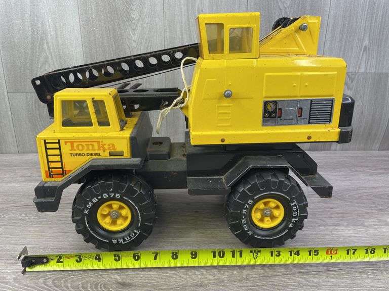 Tonka Turbo-Diesel Mobile Crane Truck, Missing Parts