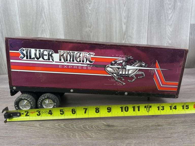 Silver Knight Express & Firestone Commercial Tires Trailers, Nylint, Missing Parts