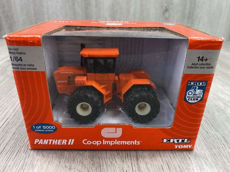 Ertl Diecast Tractors 1:64 Scale Vans 1/64 Co-op Implements Panther II Ertl 1:64 Scale Diecast Trailer/Semi Tractors