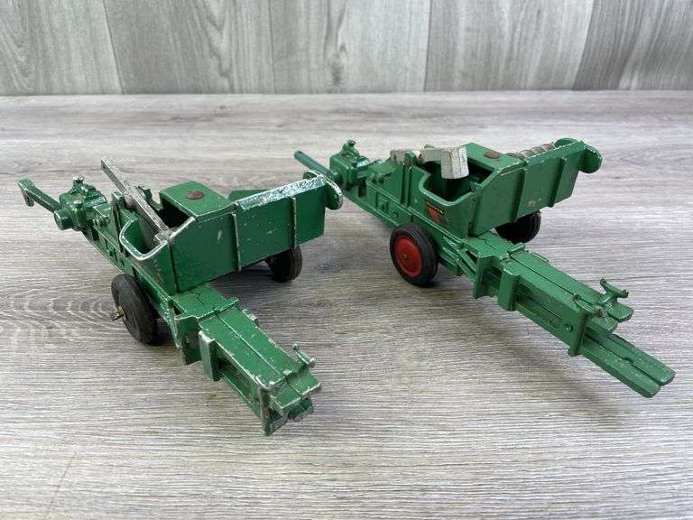 2 Oliver Balers, 1/16, Slik, Both Have Broken Or Missing Parts