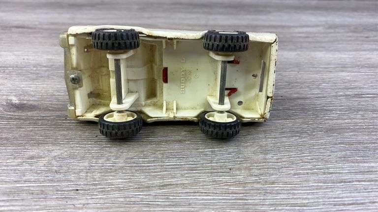 Tiger Wrecker & Dump Trucks, Buddy L Exxon Wrecker & Remco Dump Truck