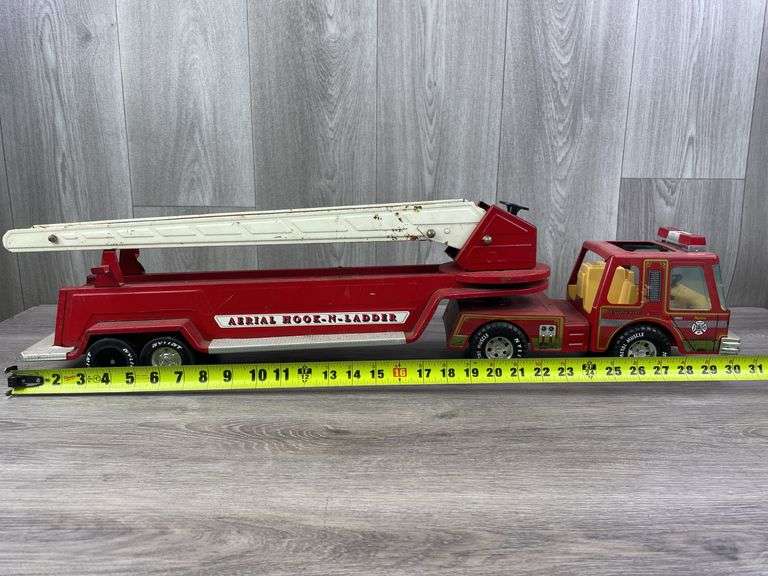Nylint Fire Dept. Engine No. 5 Aerial Hook-N-Ladder Truck, Missing Parts