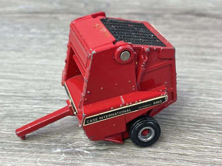 John Deere, Case International, Cockshutt Tractors & Implements-Ertl, Tootsie Toys, Scale Models; Mostly 1/64, Some Missing & Broken Parts