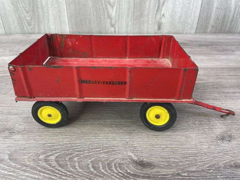 John Deere & Massey-Ferguson Wagons, 1/16, Ertl