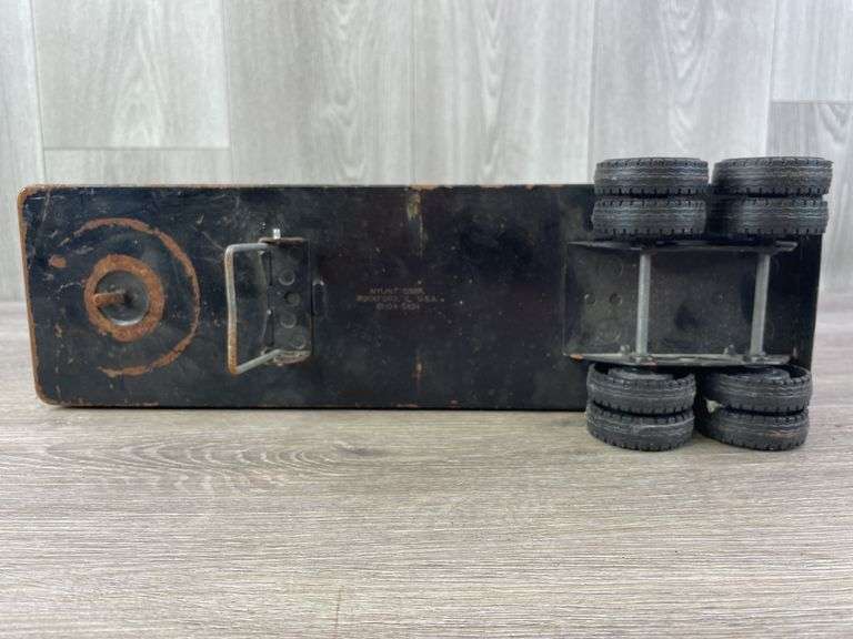 Silver Knight Express & Firestone Commercial Tires Trailers, Nylint, Missing Parts