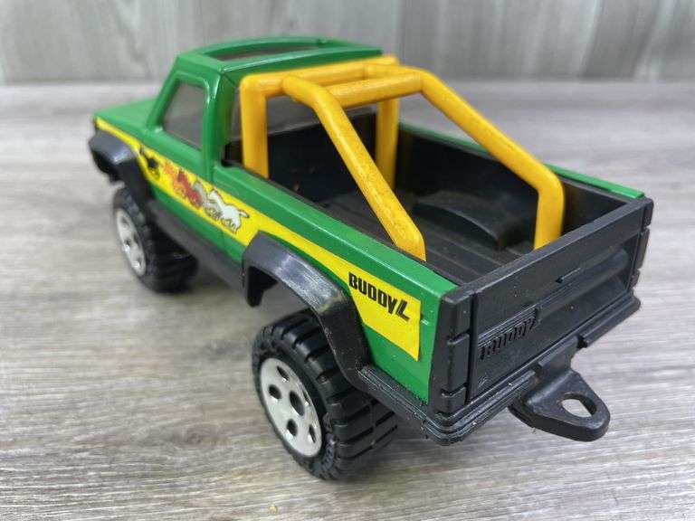 Tonka Rescue Jeep, Nylint Bass Tracker & Buddy L Truck