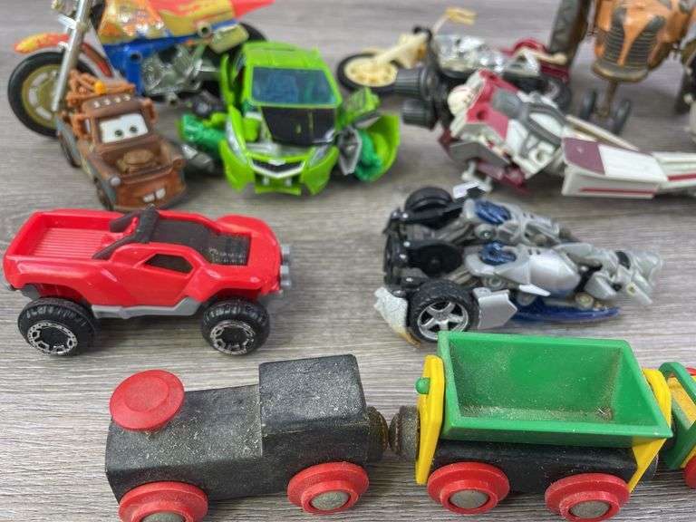 Transformers, Harley Motorcycles, Train