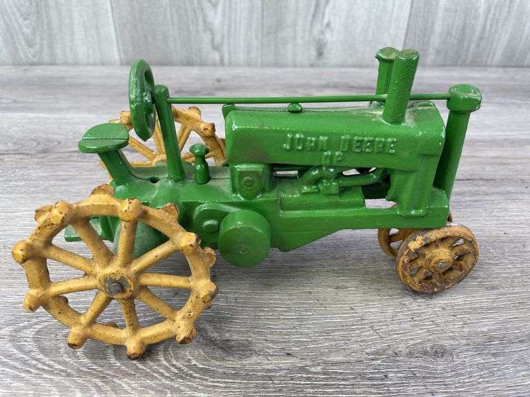 John Deere OP Cast Iron Tractors, 1/16