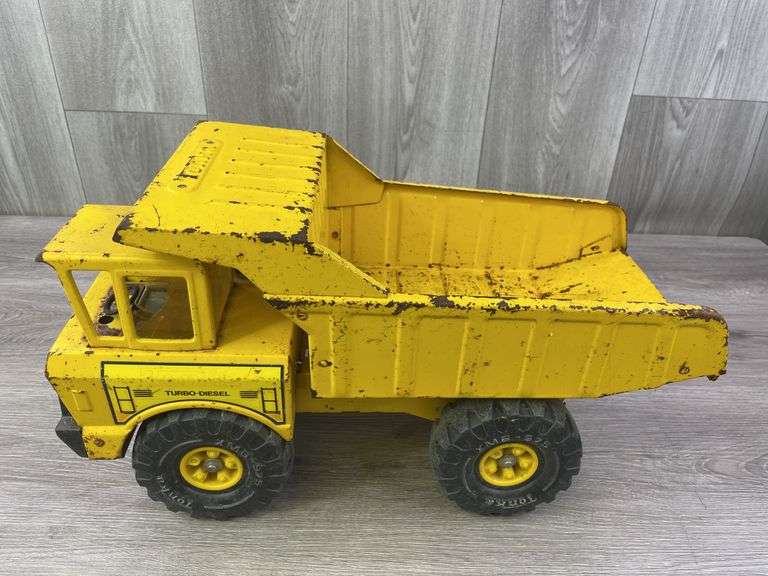 Tonka Dump Truck, Broken Windows In Cab