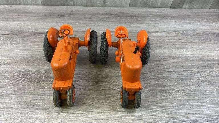 2 Allis-Chalmers WD NF Tractor, 1/16, Product Miniatures, Some Broken & Missing Pieces