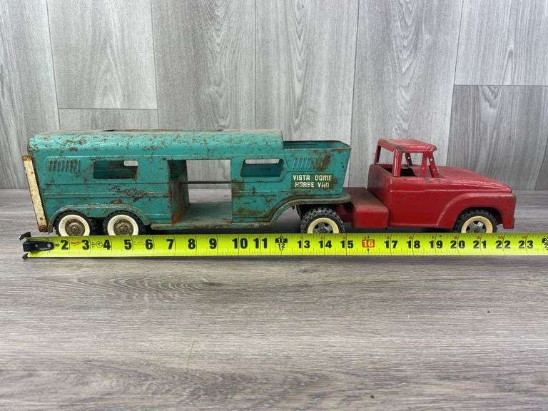 Structo Truck & Vista Dome Horse Van