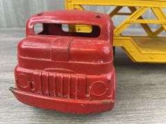 Structo Truck & Ertl Car Hauler-Missing Ramp