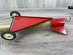 2 Auger Elevators, 1/16, Ertl, 1 Missing Parts