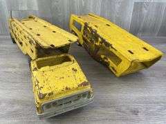 Tonka Truck & 2 Car Carriers, Missing Parts