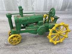 John Deere OP Cast Iron Tractors, 1/16
