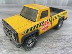 Caterpillar 785 Dump Truck, Tonka 24 Hr Service Truck, Buddy L B&L Construction Company Truck