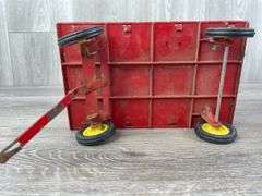 John Deere & Massey-Ferguson Wagons, 1/16, Ertl