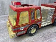 2 Nylint Fire Dept. Rescue Pumpers, Nylint, Missing Parts