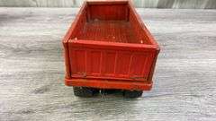 John Deere 4 Row Planter & International Gravity Wagon-1/16, Ertl; Cargo Trailer-Made In Japan, Stomper