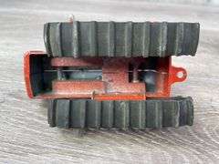 Caterpillar 2 Ton Crawler, 1/16, Ertl; Red Dozer-Missing Blade