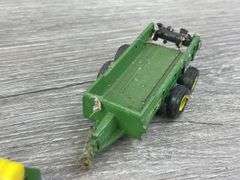 John Deere, Case International, Cockshutt Tractors & Implements-Ertl, Tootsie Toys, Scale Models; Mostly 1/64, Some Missing & Broken Parts