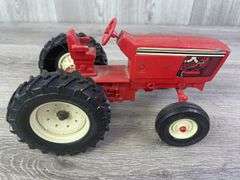 2 International WF Tractors, 1/16, Ertl, 1 Missing Parts