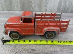 Hubley Stake Bed Pickup Truck, Missing Rear Gate