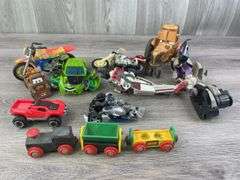 Transformers, Harley Motorcycles, Train