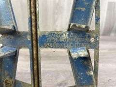 3 Ford & 1 International Discs Frames, 1/16, Ertl