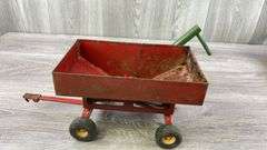 John Deere 4 Row Planter & International Gravity Wagon-1/16, Ertl; Cargo Trailer-Made In Japan, Stomper