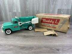 Buddy L Hydraulic Dump Truck W/Shovel, Original Box, No. 5432